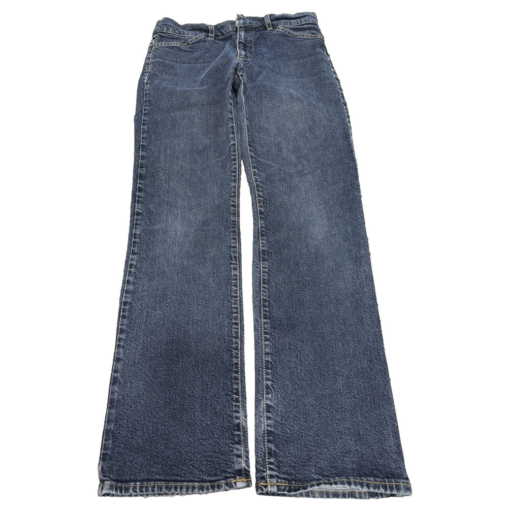 Y2K GAP Hip Hugger Jeans Women’s 12 Regular Blue Flare USA Made